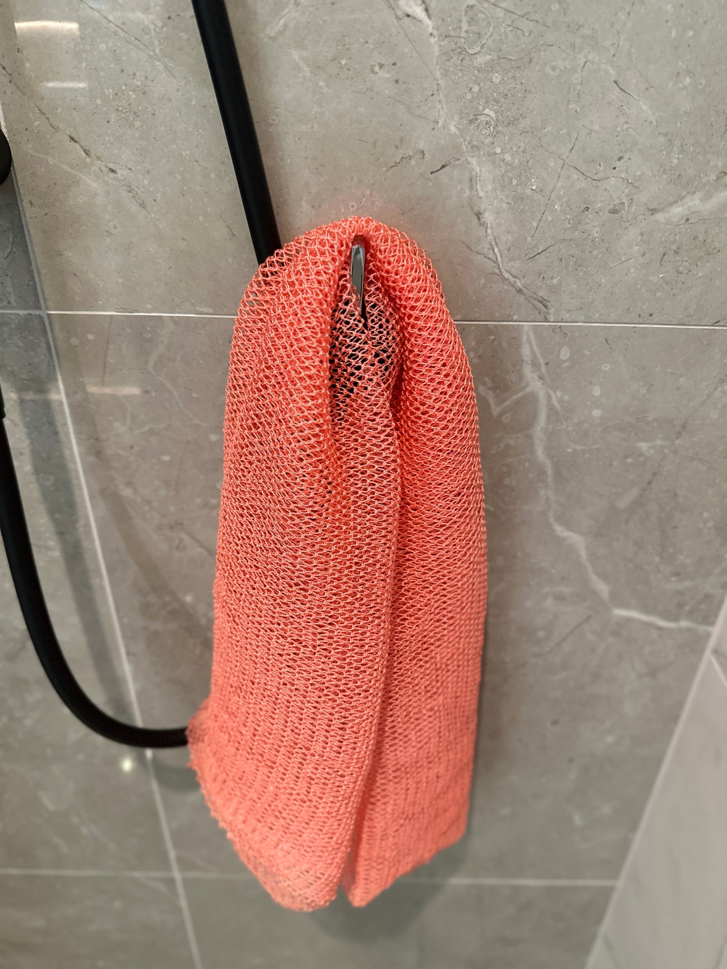 African Net Sponge - Peach Pink