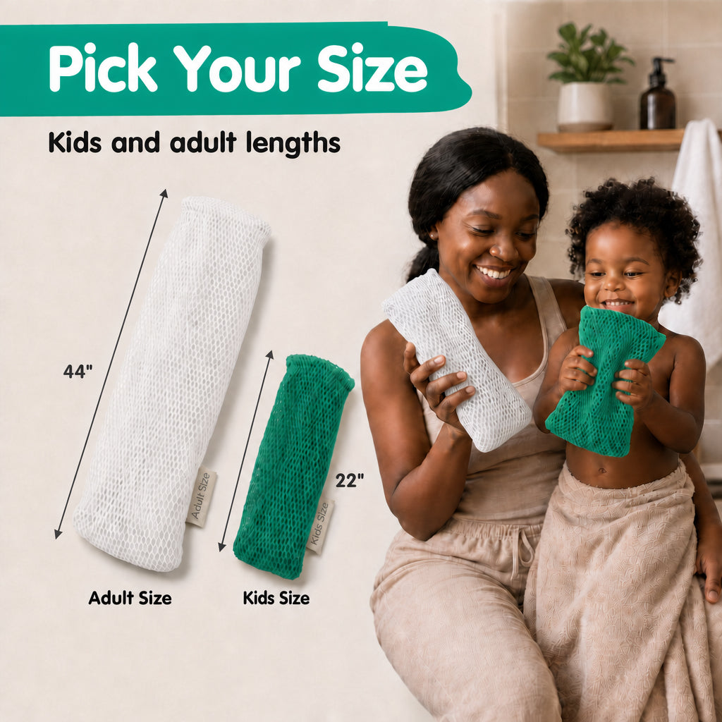 Emerald Green - African Net Sponge