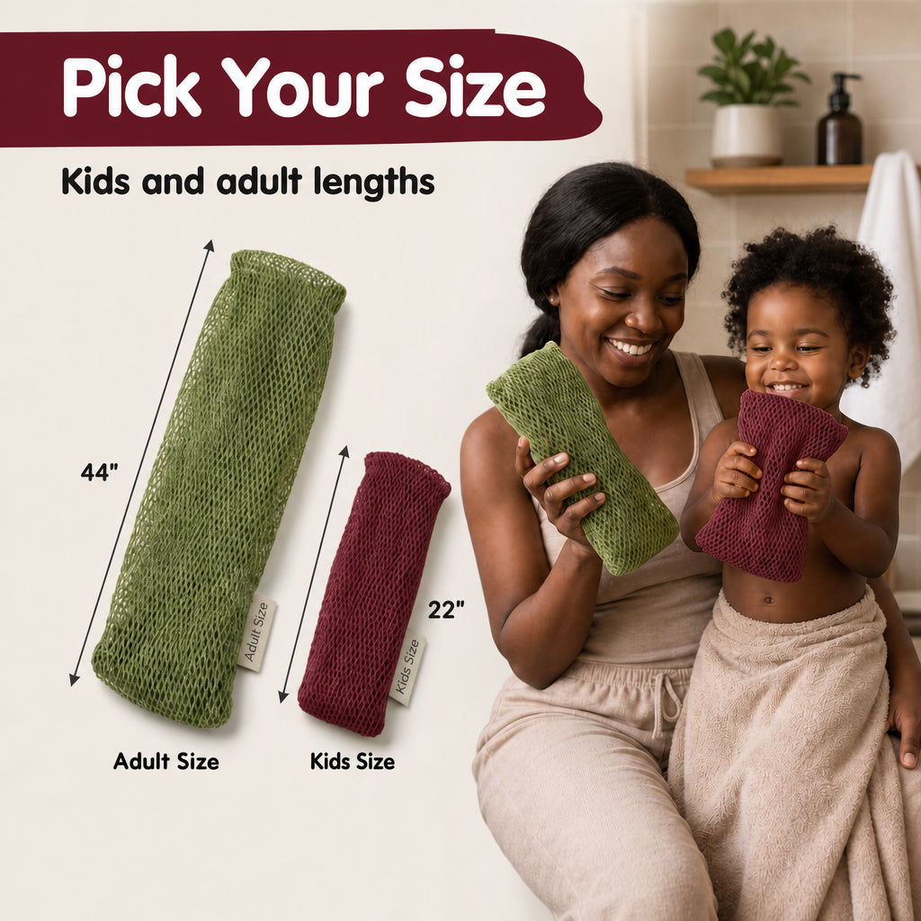 Maroon - African Net Sponge