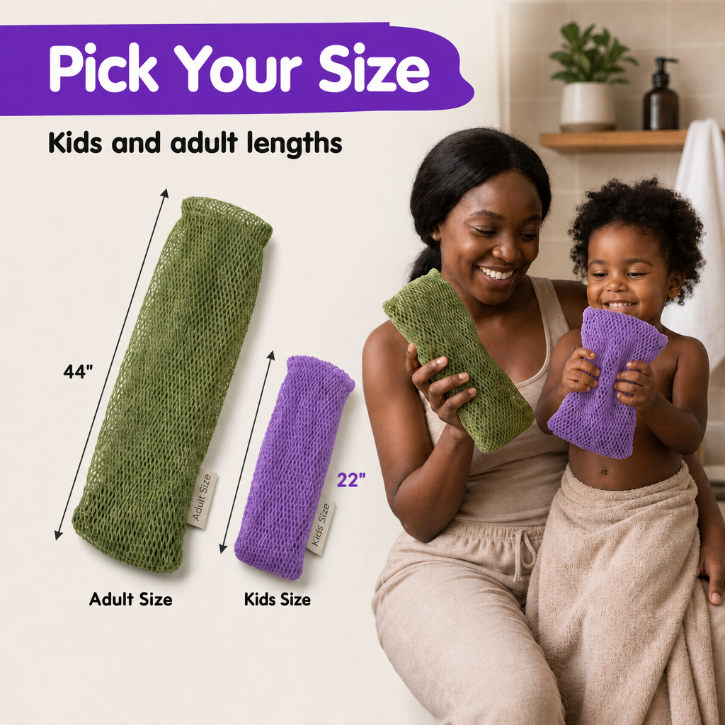 Purple - African Net Sponge