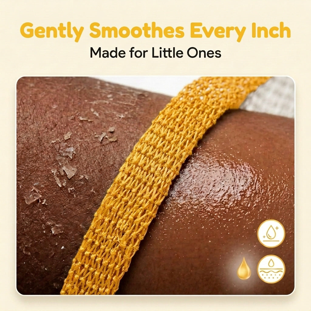 Peach Orange - African Net Sponge