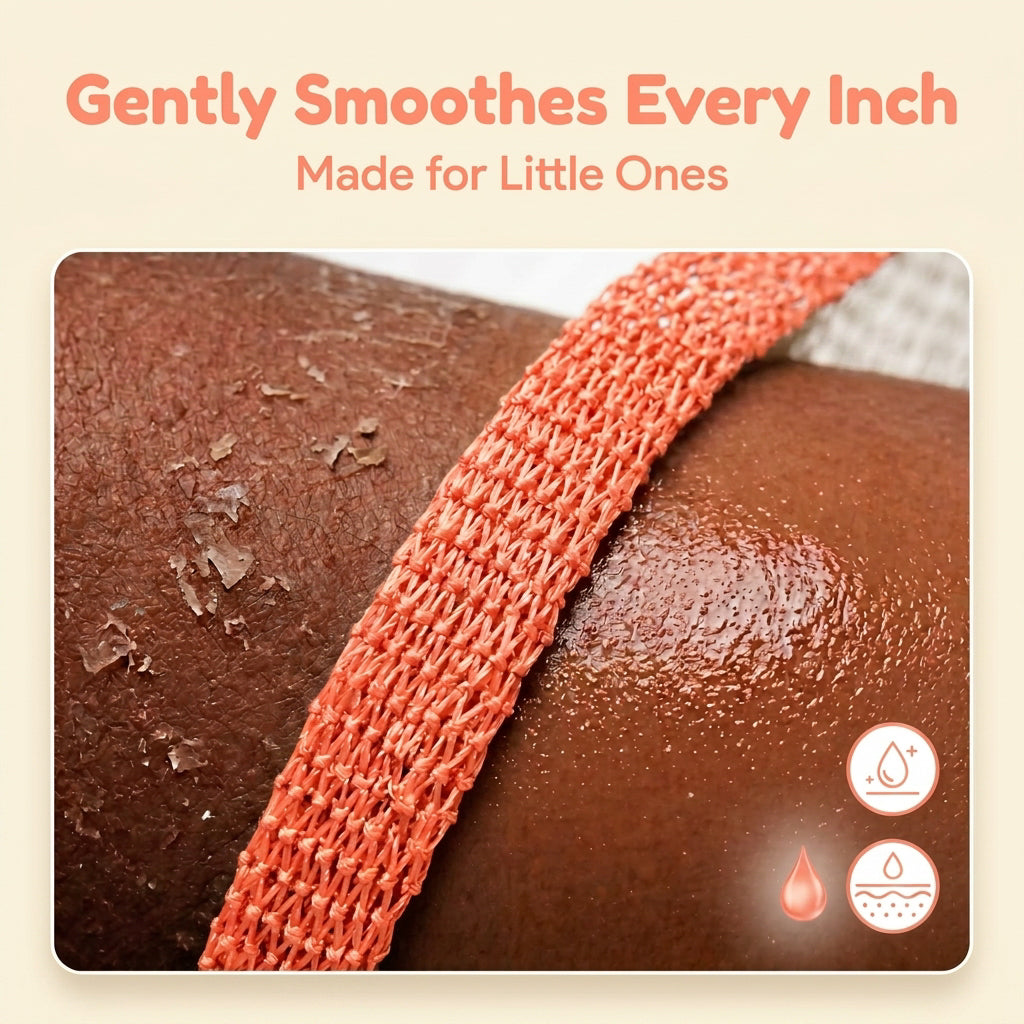 Peach Pink - African Net Sponge