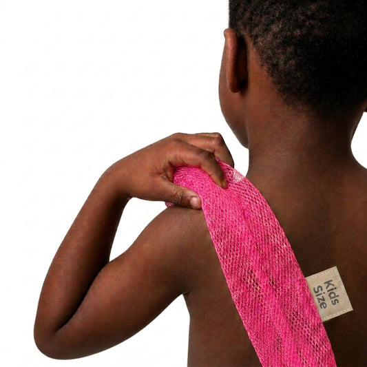 Hot Pink - African Net Sponge