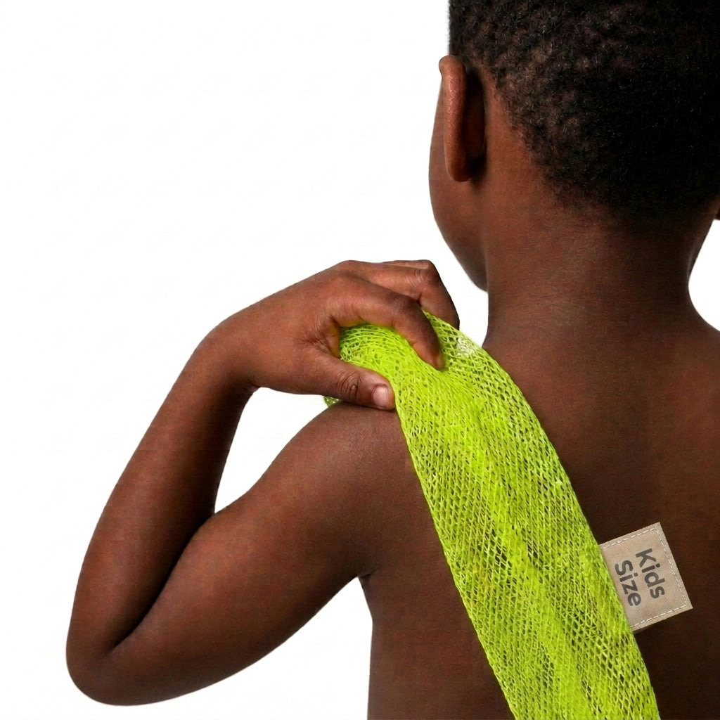 Lime Green - African Net Sponge